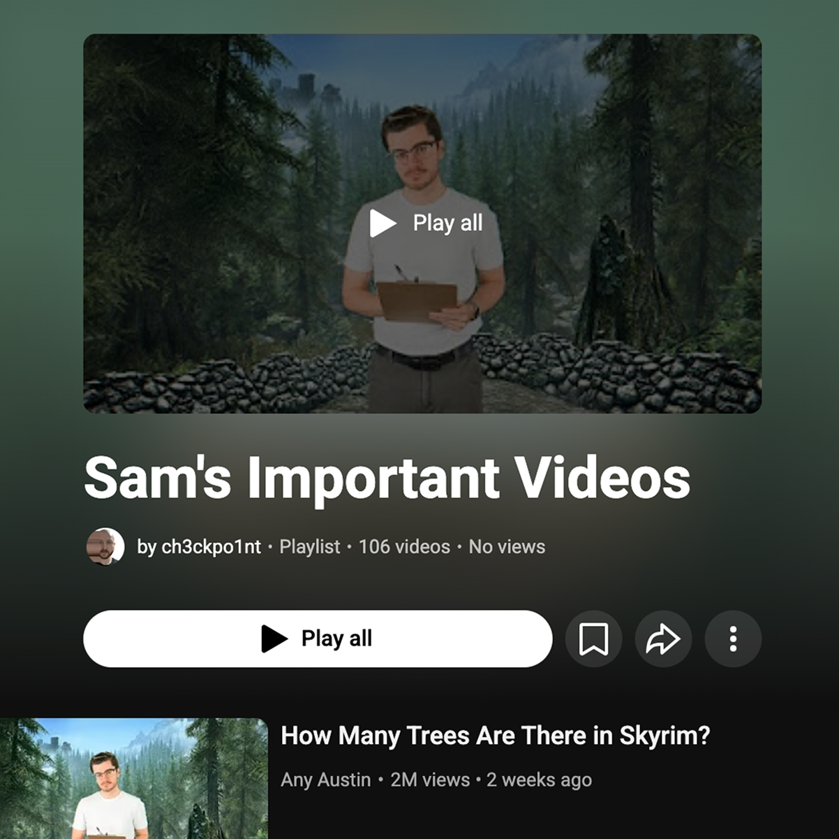sam's important videos